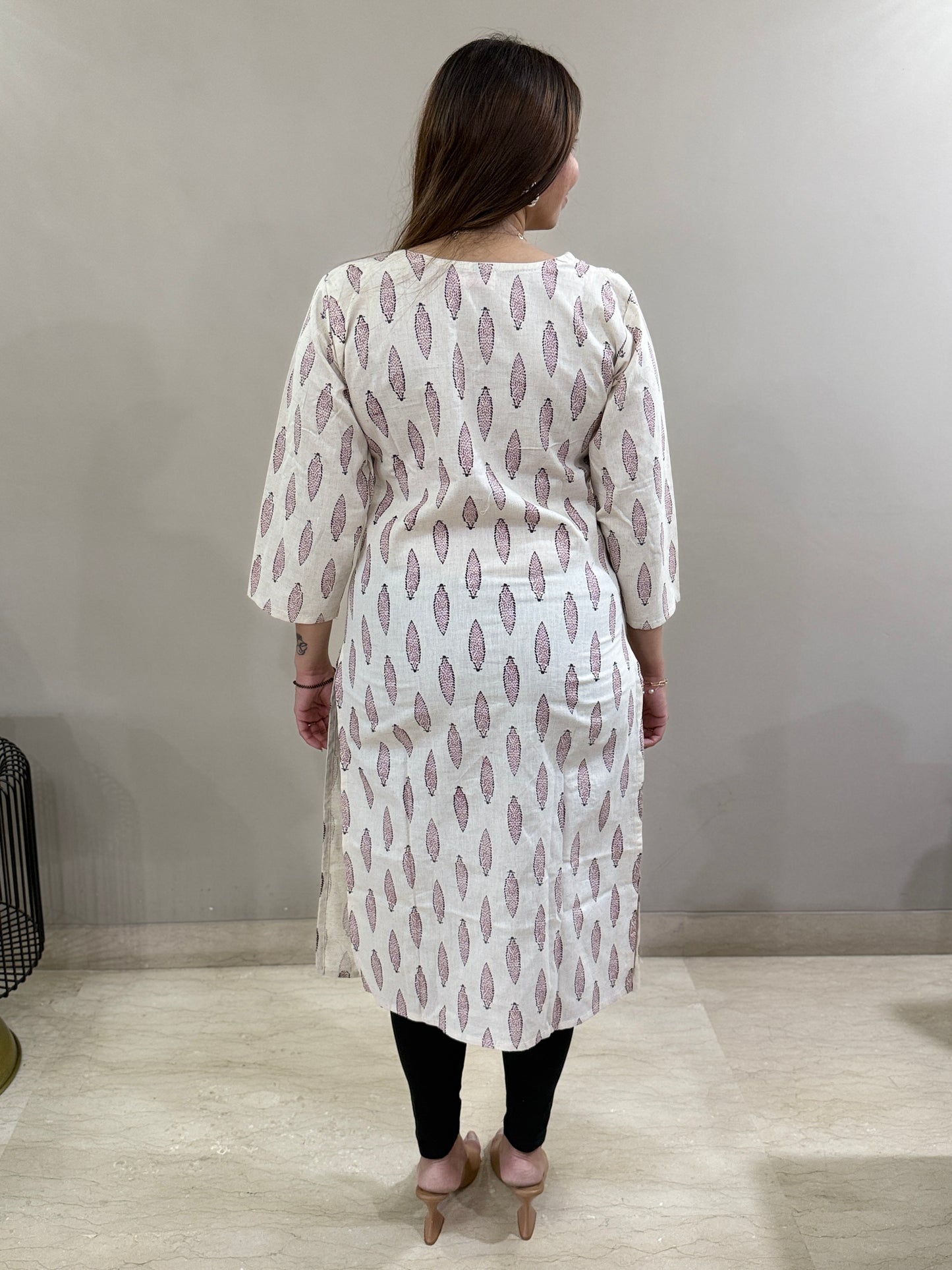 Flex Cotton Leaf Kurti