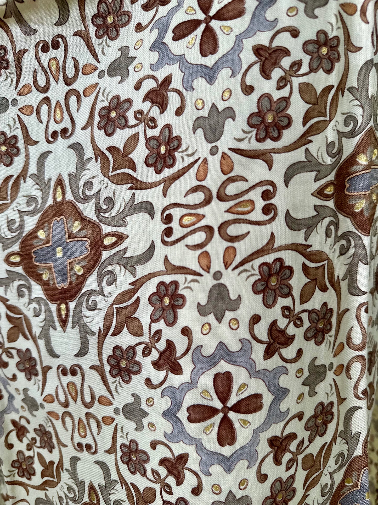 Printed Kurti - Brown