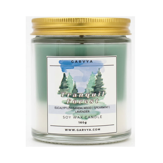 Tranquil Forest Dual Colored Candle
