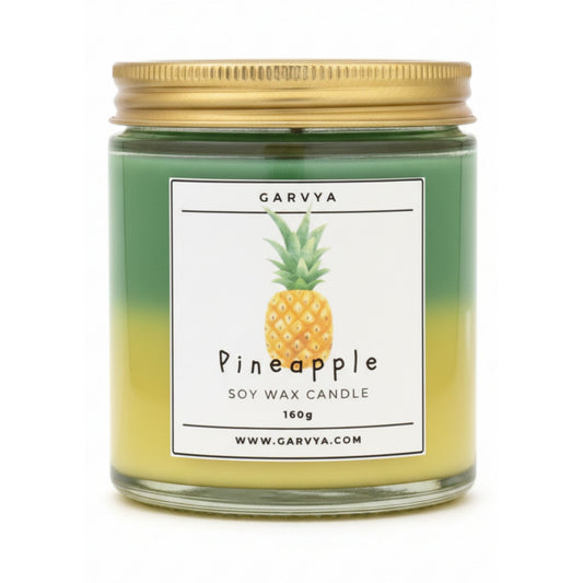 Pineapple Dual Colored Candle