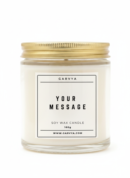 Custom Jar Candle