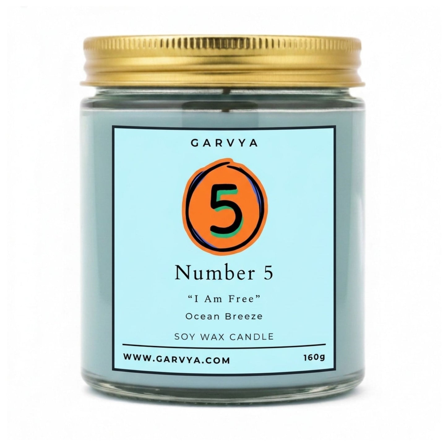 Number 5 | Numerology Edition | Ocean Breeze