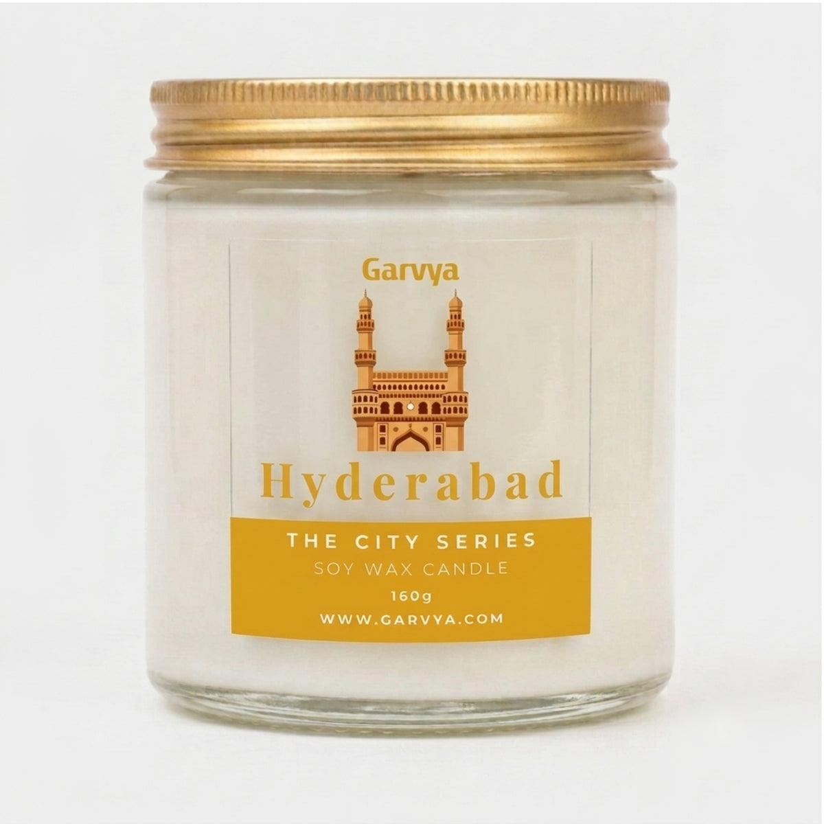 Hyderabad | The City Series | Scented SOY Wax Candle