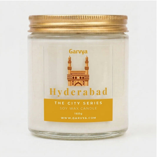 Hyderabad | The City Series | Scented SOY Wax Candle