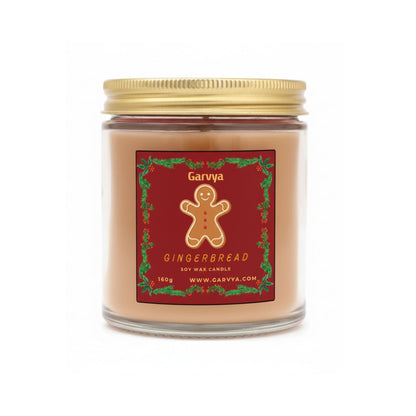 Gingerbread Scented Soywax Candle