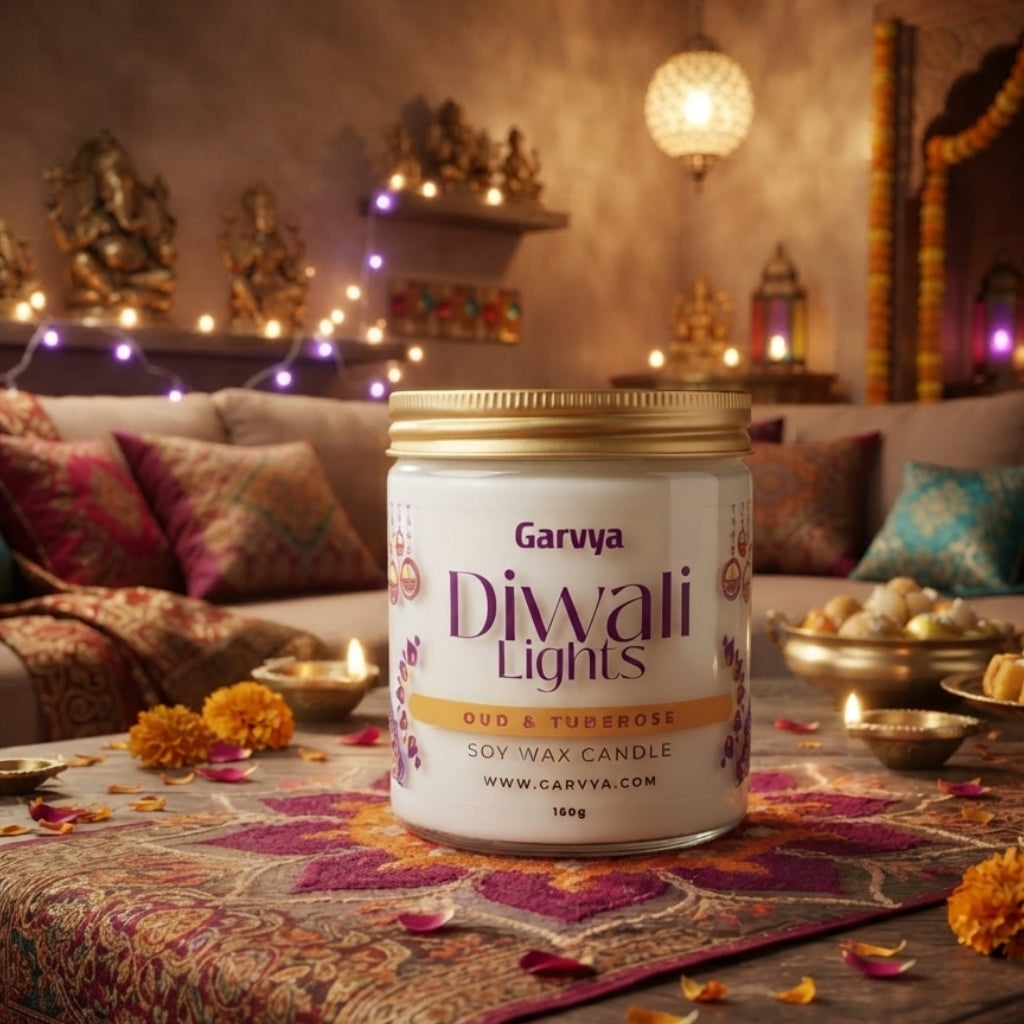Diwali Lights | Diwali Edition | Scented Soy Wax Candle